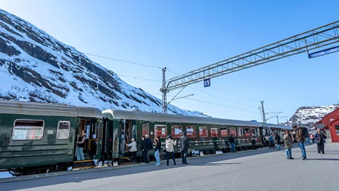 Alamy Many travellers don't realise that there is train access to some parts of the Arctic (Credit: Alamy)