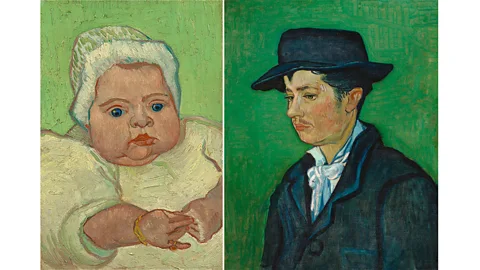 Van Gogh Museum, Amsterdam/Courtesy Museum of Fine Arts, Boston The Baby Marcelle Roulin and Armand Roulin, both 1888 – Van Gogh created 26 portraits of the family (Credit: Van Gogh Museum, Amsterdam/Courtesy Museum of Fine Arts, Boston)