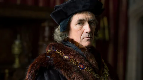 BBC/ Playground Entertainment Mark Rylance plays Cromwell in the BBC TV adaptations of Hilary Mantel's Wolf Hall novels (Credit: BBC/ Playground Entertainment)