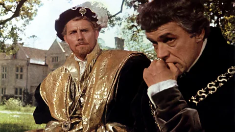 Alamy The 1966 film Man for All Seasons depicted Thomas More (played by Paul Scofield, pictured right) as a hero and Cromwell as a villain (Credit: Alamy)