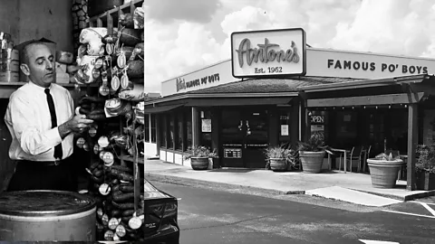 Antone's Famous Po' Boy Jalal Antone came up with a twist on a classic sandwich to encourage people to come to his Middle Eastern import store (Credit: Antone's Famous Po' Boy)