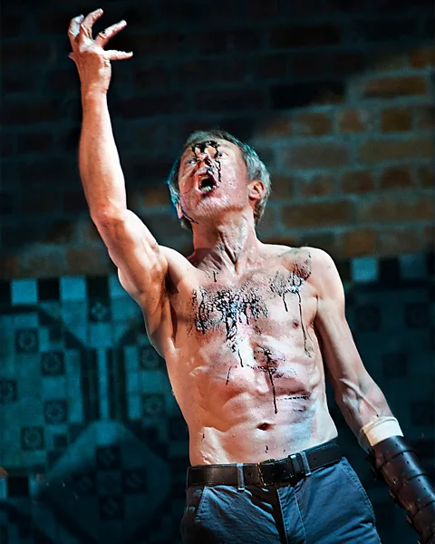Simon Annand Stephen Boxer as Titus in a 2013 Royal Shakespeare Company production of Titus – most versions feature copious blood (Credit: Simon Annand)