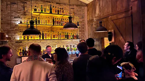 Stephen Emms Chop Shop Tavern opened in February and is housed inside a former auto mechanic shop (Credit: Stephen Emms)