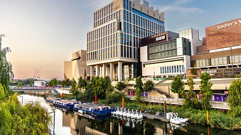 Alamy East Bank is a new £1.1bn cultural quarter within the Queen Elizabeth Olympic Park (Credit: Alamy)