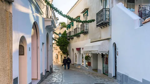 Alamy The tranquil outdoor paradise of Anacapri is considered by locals to be the island's true heart (Credit: Alamy)