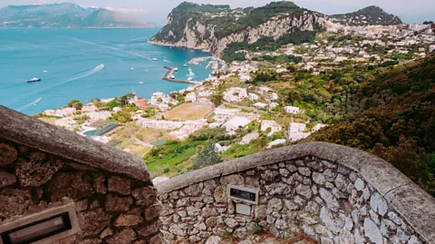 Getty Images La Scala Fenicia offers an alternative, athletic route from Capri to Anacapri with jaw-dropping views (Credit: Getty Images)