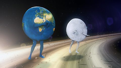 The Moon and The Earth dancing on the rings of Saturn – don't try this at home!