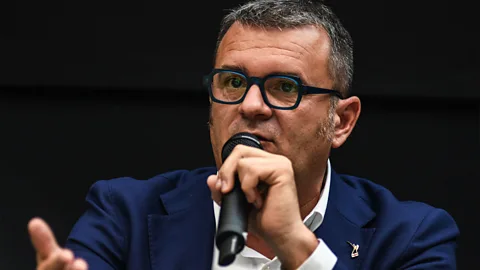 Alamy Italian senator Marco Centinaio, from the Northern League party, has been one of the song’s loudest critics (Credit: Alamy)