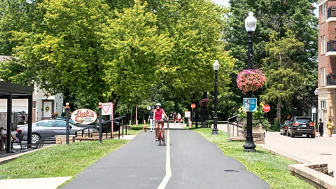 Getty Images Ericsson stays in peak racing condition by exploring Monon Trail and Eagle Creek Park (Credit: Getty Images)