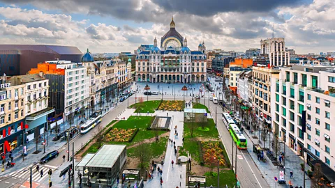 Getty Images Residents praise Antwerp's reliable public transportation and its compact size (Credit: Getty Images)