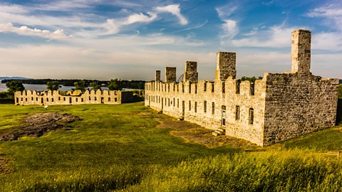 Alamy Crown Point, located nearby Fort Ticonderoga, was also captured by the Americans in May 1775 (Credit: Alamy)