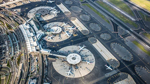 Getty Images Staffing shortages and power outages have plagued Newark Airport in recent weeks (Credit: Getty Images)