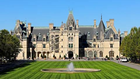 Getty Images The Biltmore Mansion, built in the late 1800s, was home to the Vanderbilt family (Credit: Getty Images)