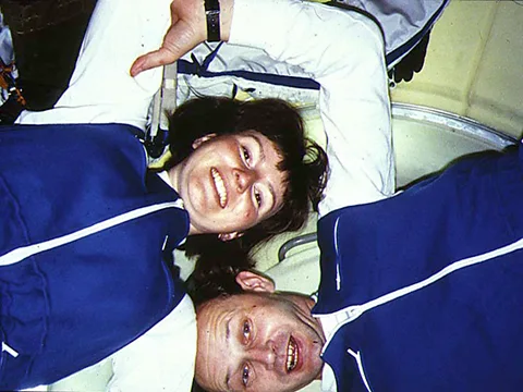 Helen Sharman In microgravity there is very little smell, says British astronaut Helen Sharman (Credit: Helen Sharman)