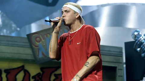 Getty Images Eminem started out rapping using the abusive, angry Slim Shady persona (Credit: Getty Images)