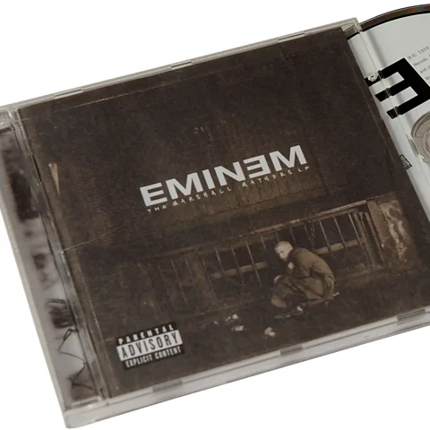 Alamy The Marshall Mathers LP has sold over 35 million copies around the world, making it one of the bestselling rap albums of all time (Credit: Alamy)