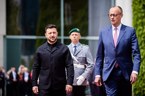 BBC News - Zelensky And German Chancellor Hold News ...