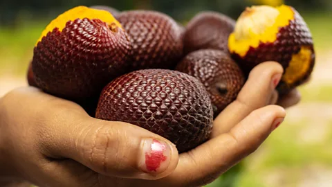 Getty Images Locals say that men should be careful of consuming too much aguaje (Credit: Getty Images)