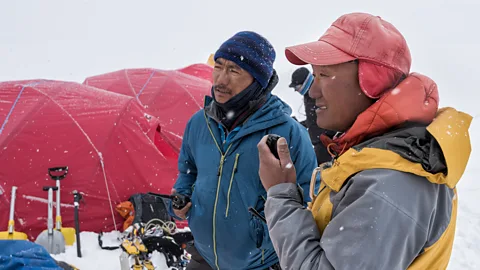 Getty Images The Himalayas' Sherpas face deadly risks and impossible safety dilemmas (Credit: Getty Images)