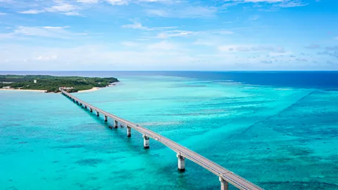 Getty Images The subtropical Ryukyu (or Okinawa) Islands stretch from southern Japan towards Taiwan (Credit: Getty Images)