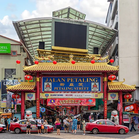 Getty Images Some of the most delicious bites in Kuala Lumpur can be found at Petaling Street Market (Credit: Getty Images)