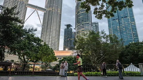 Getty Images KLCC Park is a perfect oasis for anyone looking to escape the bustle of the city (Credit: Getty Images)