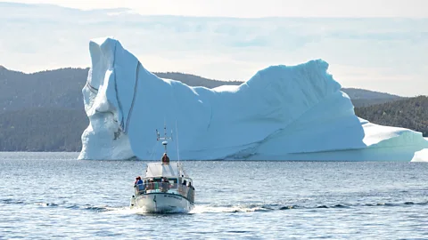 Getty Images The region is embracing iceberg tourism as a way to attract visitors and generate local jobs (Credit: Getty Images)