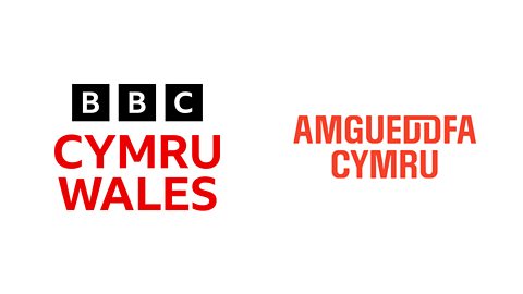 Logos BBC Cymru Wales ac Amgueddfa Cymru