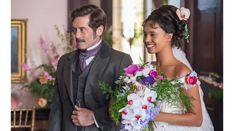 Apple TV+ The TV drama series The Buccaneers is based on the novel by Edith Wharton (Credit: Apple TV+)
