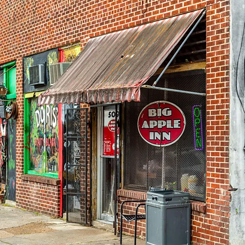 Alamy Known for it’s pig ear sandwiches the Big Apple Inn has been a fixture on Farish Street for generations (Credit: Alamy)
