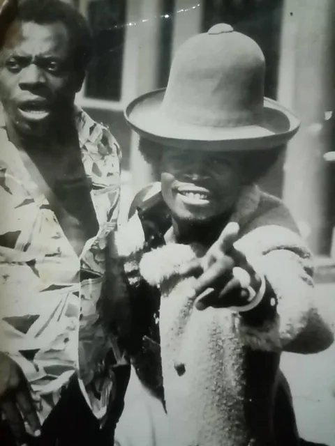 Partisan Records Frontman Emmanuel Chanda – better known as "Jagari" – in 1975 (Credit: Partisan Records)