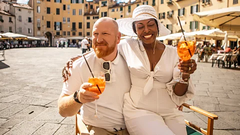 Getty Images Going somewhere new can be a reason for celebration, so it can be fun to dress for the occasion (Credit: Getty Images)