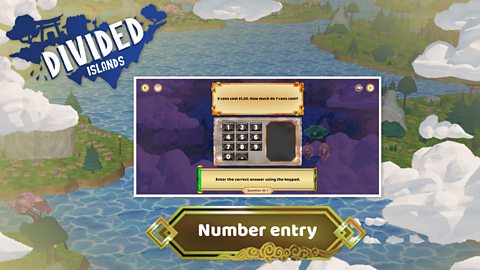 Direct proportion - Number entry