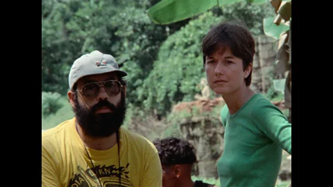 STUDIOCANAL Francis Ford Coppola on set with his wife Eleanor, whose footage forms the core of Hearts of Darkness (Credit: STUDIOCANAL)
