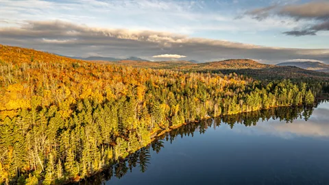 Alamy Katahdin Woods and Waters is a remote national monument that traces the rivers once used for Maine's historic logging industry (Credit: Alamy)