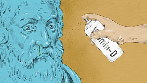 Emmanuel Lafont Mulligan's team have found that a vitamin D nasal spray could help restore a sense of smell in people who have lost it due to smoking (Credit: Emmanuel Lafont)