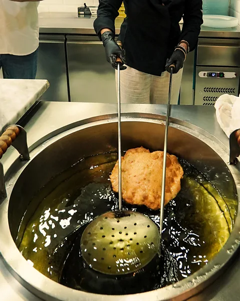 WeAreFactory Pizza fritta used to be made by only women (Credit: WeAreFactory)