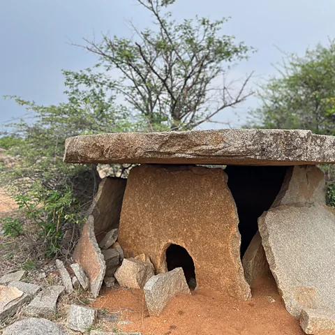 Bansari Kamdar Treasure hunters have damaged some of the ancient sites in recent years (Credit: Bansari Kamdar)