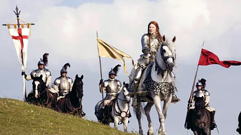 Alamy Elizabeth I – portrayed here by Cate Blanchett in Elizabeth: The Golden Age (2007) – presented herself as a queen wholly devoted to her realm (Credit: Alamy)