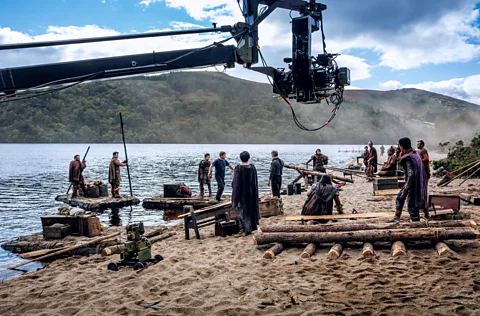 Screen Ireland Ireland's dramatic scenery has made it into a growing number of films and TV series such as Into the Badlands (Credit: Screen Ireland)