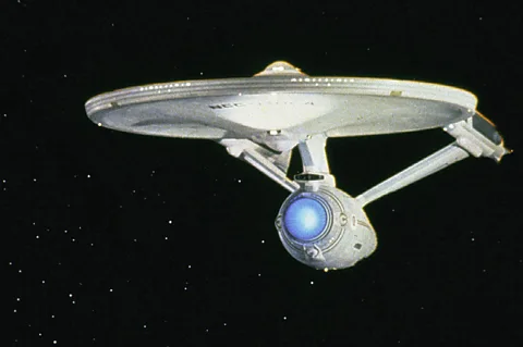 Paramount Television/Alamy The shuttle looked very different from its sci-fi namesake, but the campaign was the start of a long relationship between Nasa and Star Trek (Credit: Paramount Television/Alamy)