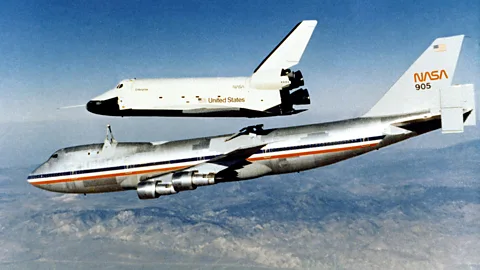 Getty Images Enterprise would be put on repeated test flights between 1976 and 1981 as Nasa's engineers put their space shuttle design through its paces (Credit: Getty Images)