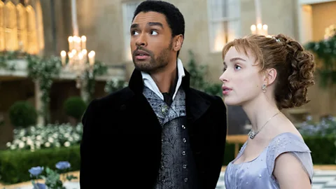 Alamy Royal and aristocratic courtships are frequently played out in TV period dramas such as Bridgerton (Credit: Alamy)