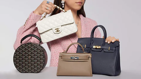 Courtesy of Sotheby's Sotheby's in London has just opened a luxury pop-up salon, auctioning pieces by Hermès, Rolex and Cartier (Credit: Courtesy of Sotheby's)