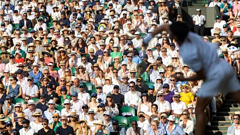 Getty Images Tennis lovers are drawn to elite events like Wimbledon with exclusive VIP packages, behind-the-scenes access and high-end hotels now part of the package (Credit: Getty Images)