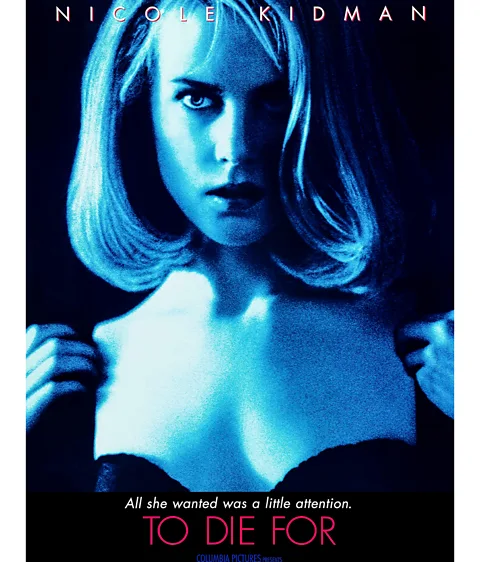 Alamy The ruthless blonde weather presenter Suzanne Stone (Nicole Kidman) in the dark comedy To Die For is underestimated (Credit: Alamy)