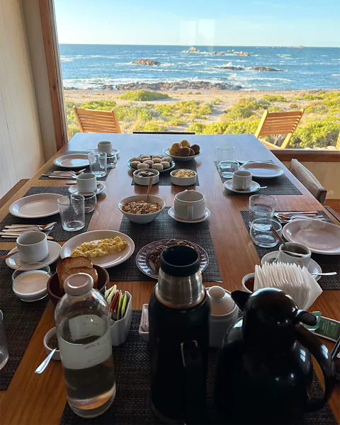 Megan Frye The park's two eco-lodges offer home-cooked meals made with local ingredients (Credit: Megan Frye)