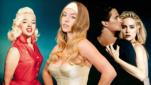 Getty Images Colourful retro picture of blonde British actress Diana Dors in a glamorous dress (Credit: Alamy)