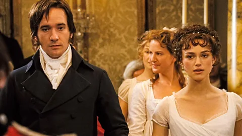 Alamy Matthew Macfadyen starred as Darcy alongside Keira Knightley as Elizabeth in the 2005 film adaptation of the novel (Credit: Alamy)