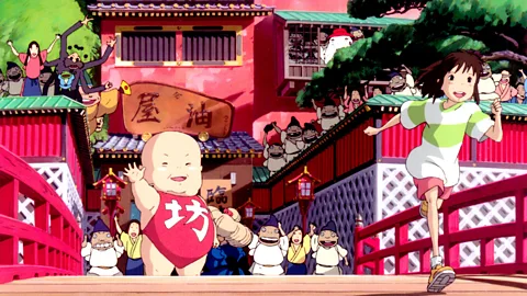 Alamy Ghibli fans will recognise Dōgo Onsen as the inspiration for the bathhouse where Chihiro finds employment in Spirited Away (Credit: Alamy)